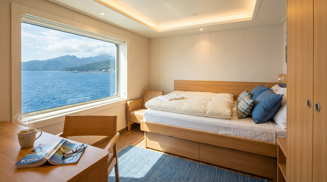 Ferry Corse cabine : le comparatif pour bien choisir