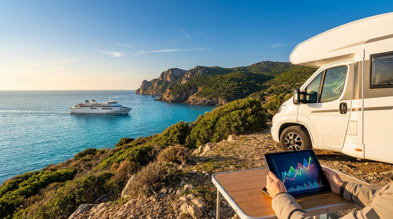 Prix ferry Corse camping-car : les tarifs réels [2025]