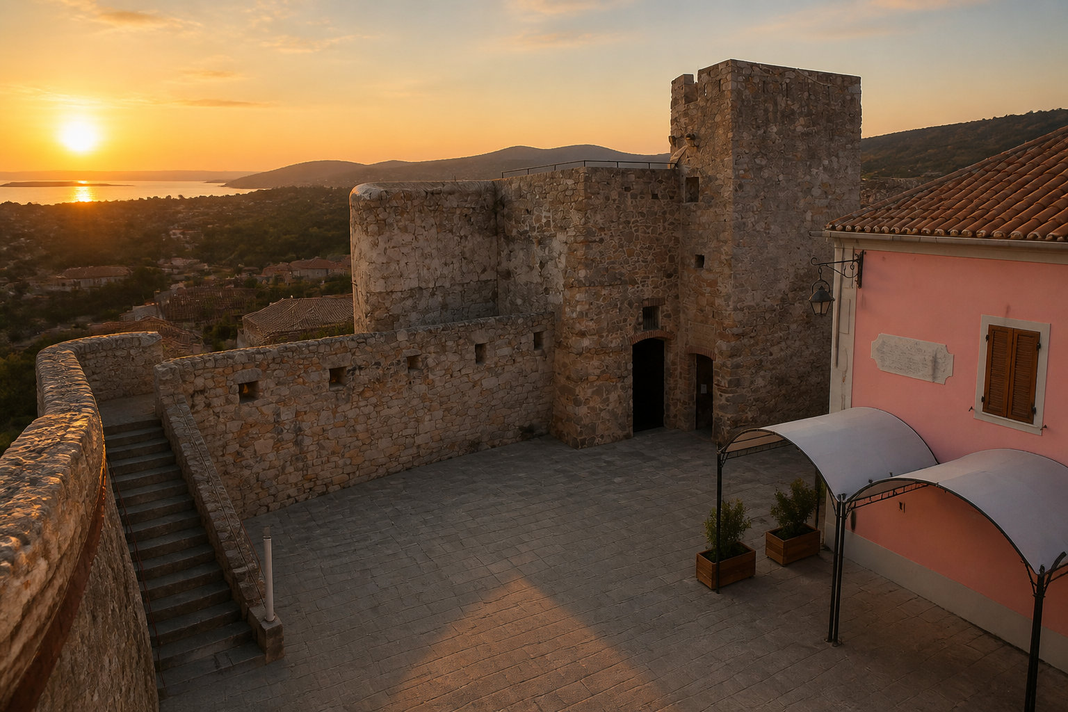 La Citadelle et le centre historique de la ville haute
